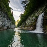 waterfall on Neretva