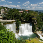 Jajce's waterfall