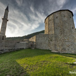 Fortress and mosque in Travnik