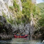 Rafting in Neretva canyon